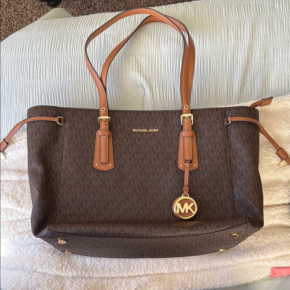 Michael Kors Brown Tote Bag
